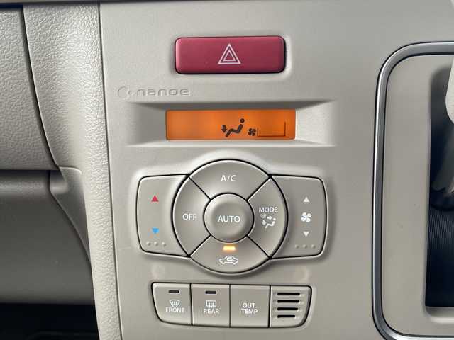 スズキ ラパン X 山口県 2017(平29)年 4.1万km フォーンベージュメタリック/ホワイト2トーンルーフ 純正ナビ　/（フルセグTV/USB/iPod/Bluetooth/aha/AUX)/アラウンドビューモニター　/衝突軽減ブレーキ　/シートヒーター　/ビルトインＥＴＣ　/アイドリングストップ　/ＵＳＢ接続　/アクセサリーソケット/ＬＥＤヘッドランプ　/ステアリングスイッチ　/プッシュスタート　/　　-スマートキー/横滑り防止/純正フロアマット/ISOFIX/電格ミラー