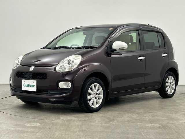 トヨタ パッソ プラスハナ Gパッケージ 三重県 2014(平26)年 4.8万km ダークグリーンマイカM/ライトグレーM /禁煙車//純正ナビ/ フルセグTV/Bluetooth/CD/AUX//AAC//電格ミラー//バックモニター//ドラレコ//ETC//アイドリングストップ//ライトレベライザー//フォグライト//純正アルミホイール