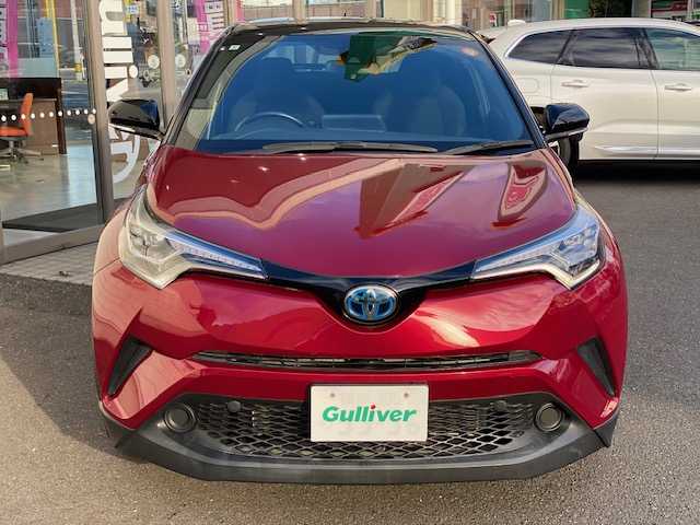 トヨタ Ｃ－ＨＲ S LEDパッケージ 青森県 2019(令1)年 7.6万km ブラック/センシュアルレッドマイカ 2トーン ワンオーナー/トヨタセーフティセンス/・プリクラッシュセーフティ/・レーントレーシングアシスト/・レーダークルーズコントロール/・オートマチックハイビーム/純正ナビ/【CD/DVD/フルセグ/SD/Bluetooth】/バックカメラ/ステアリングスイッチ/オートライト/フォグランプ/ビルトインETC/TOYO24年製サマータイヤ/取扱説明書/保証書