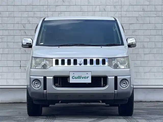 三菱 デリカＤ：５ シャモニー 岩手県 2010(平22)年 13.6万km ウォームホワイトパール ４WD/両側パワースライドドア/純正ナビ/フルセグTV/CD/DVD/FM/AM/バックカメラ/クルーズコントロール（追従機能あり）/パドルシフト/オートライト/フォグランプ/ETC/スペアキー/純正アルミホイール/純正フロアマット/ドアバイザー