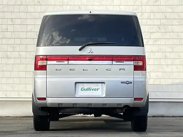 三菱 デリカＤ：５ シャモニー 岩手県 2010(平22)年 13.6万km ウォームホワイトパール ４WD/両側パワースライドドア/純正ナビ/フルセグTV/CD/DVD/FM/AM/バックカメラ/クルーズコントロール（追従機能あり）/パドルシフト/オートライト/フォグランプ/ETC/スペアキー/純正アルミホイール/純正フロアマット/ドアバイザー