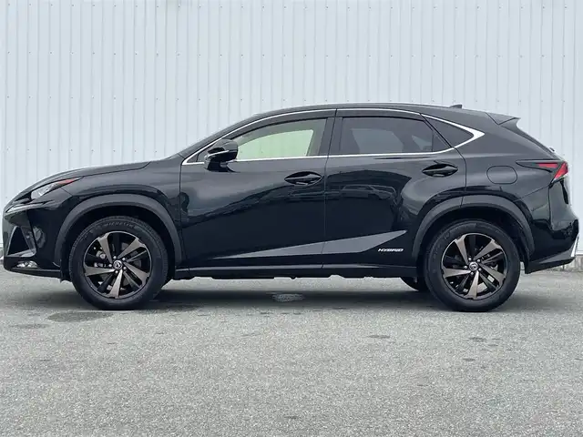 レクサス ＮＸ 300h バージョンL 福岡県 2017(平29)年 6.5万km グラファイトブラックガラスフレーク メーカーナビ/フルセグTV/CD/DVD/BT/SD/AUX/Miracast/バック/サイドカメラ/ＰＣＳ/ＬＤＡ/BSM/クリアランスソナー/赤レザー/ハンズフリーパワーバックドア/全席シートヒーター/前席エアシート/全席パワーシート/D席シートメモリー/ハンドルヒーター/レーダークルーズコントロール/LEDオートライト/オートハイビーム/フォグランプ/革巻きステアリング/パドルシフト/ビルトインETC2.0/AC100V/電動パーキング/ブレーキホールド/スマートキー/プッシュスタート