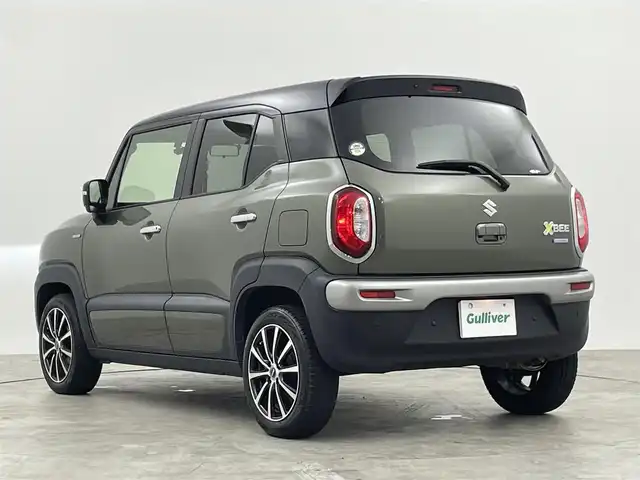 スズキ クロスビー HYBRID MZ 群馬県 2021(令3)年 6.9万km タフカーキパールメタリック/ブラック2トーン 禁煙車　衝突軽減　レーダークルーズ　誤発進抑制　レーンキープ　オートハイビーム　後コーナーセンサー　パドルシフト　ＬＥＤヘッド　ＬＥＤフォグ　シートヒーター　ビルトインＥＴＣ２．０　プッシュスタート