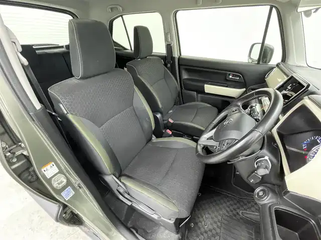 スズキ クロスビー HYBRID MZ 群馬県 2021(令3)年 6.9万km タフカーキパールメタリック/ブラック2トーン 禁煙車　衝突軽減　レーダークルーズ　誤発進抑制　レーンキープ　オートハイビーム　後コーナーセンサー　パドルシフト　ＬＥＤヘッド　ＬＥＤフォグ　シートヒーター　ビルトインＥＴＣ２．０　プッシュスタート