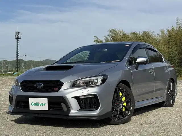 スバル ＷＲＸ ＳＴＩ STI タイプS 兵庫県 2018(平30)年 2.1万km アイスシルバーメタリック STIエキゾーストキット/STIフロントアンダースポイラー/純正OPパナソニックナビ/フルセグTV/Bluetooth接続可/DVD＆BD再生可/バックカメラ/サイドカメラ/LEDアクセサリーライナー/アドバンスドセーフティパッケージ