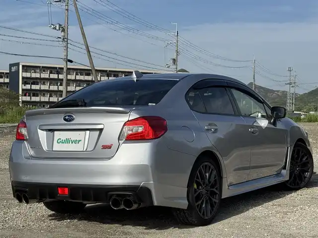 スバル ＷＲＸ ＳＴＩ STI タイプS 兵庫県 2018(平30)年 2.1万km アイスシルバーメタリック STIエキゾーストキット/STIフロントアンダースポイラー/純正OPパナソニックナビ/フルセグTV/Bluetooth接続可/DVD＆BD再生可/バックカメラ/サイドカメラ/LEDアクセサリーライナー/アドバンスドセーフティパッケージ