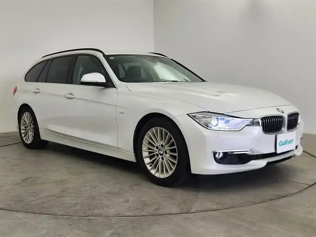 ＢＭＷ ３２０ｉ ツーリング ラグジュアリー 愛知県 2014(平26)年 8.7万km ミネラルホワイト ナビ　/バックカメラ　/クルコン　/パワーシート　/ビルトＥＴＣ　/パワー/バックドア　/ＭＴモード　/プッシュスタート　/ＡＵＸ　/ＵＳＢ　/ルーフレール　/フロアマット　/アルミホイール　/スマートキー　/保証書　/取説　/記録簿