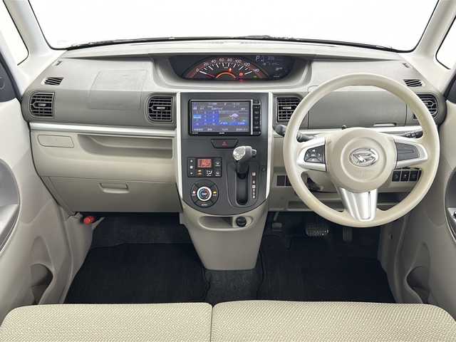 ダイハツ タント X SAⅡ 茨城県 2015(平27)年 5.2万km プラムブラウンクリスタルマイカ ７インチナビ　フルセグＴＶ　片側電動パワースライドドア　バックカメラ　プッシュスタート　オートライト　スマートキー　横滑り防止装置　衝突被害軽減ブレーキ　サンシェード　純正フロアマット　ハロゲン