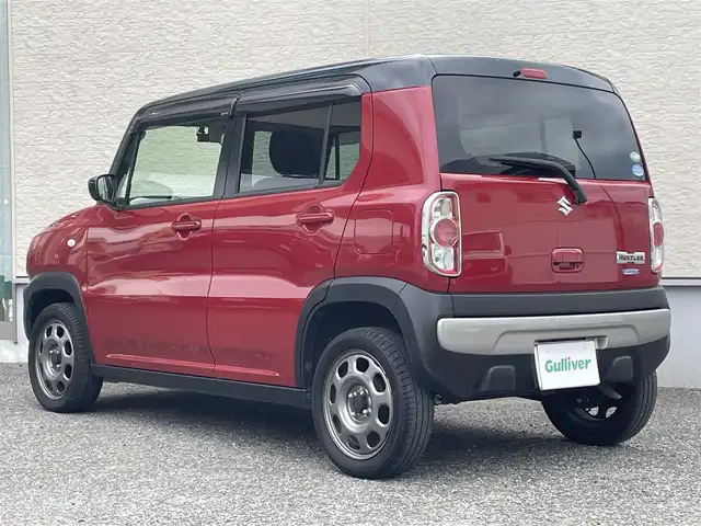 スズキ ハスラー G 大阪府 2018(平30)年 8.2万km フェニックスレッドパール/ブルーイッシュブラックパール メモリナビ（AVIC-RZ801）/BT/CD/DVD/TV/iPod/バックカメラ/前席シートヒーター/プッシュスタート/横滑り防止装置/アイドリングストップ/衝突被害軽減システム/コーナーセンサー/オートライト/ベンチシート/ドライブレコーダー/ETC2.0/スペアキー
