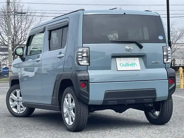 ダイハツ タフト G 道央・札幌 2020(令2)年 5.2万km レイクブルーメタリック ４WD/ガラスルーフ/純正ディスプレイオーディオ/AM/FM/BT/フルセグ/衝突被害軽減ブレーキ/横滑り防止装置/レーンキープアシスト/コーナーセンサー/バックカメラ/アイドリングストップ/前席シートヒーター/革巻きステアリング/ステアリングスイッチ/電動パーキング/ブレーキホールド/プッシュスタート/スマートキー/LEDヘッドライト/オートライト/オートハイビーム/フォグランプ/電動格納ミラー/フロアマット/ドアバイザー/社外AW付夏タイヤ積込/165/65/R15/2020年/山5mm