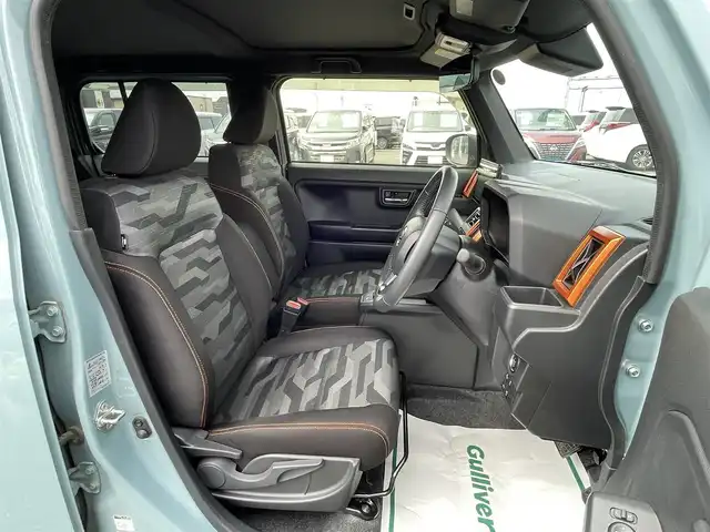 ダイハツ タフト G 道央・札幌 2020(令2)年 5.2万km レイクブルーメタリック ４WD/ガラスルーフ/純正ディスプレイオーディオ/AM/FM/BT/フルセグ/衝突被害軽減ブレーキ/横滑り防止装置/レーンキープアシスト/コーナーセンサー/バックカメラ/アイドリングストップ/前席シートヒーター/革巻きステアリング/ステアリングスイッチ/電動パーキング/ブレーキホールド/プッシュスタート/スマートキー/LEDヘッドライト/オートライト/オートハイビーム/フォグランプ/電動格納ミラー/フロアマット/ドアバイザー/社外AW付夏タイヤ積込/165/65/R15/2020年/山5mm