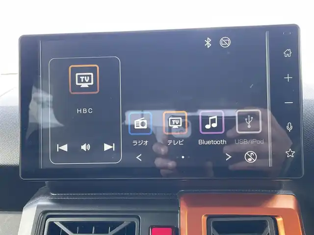 ダイハツ タフト G 道央・札幌 2020(令2)年 5.2万km レイクブルーメタリック ４WD/ガラスルーフ/純正ディスプレイオーディオ/AM/FM/BT/フルセグ/衝突被害軽減ブレーキ/横滑り防止装置/レーンキープアシスト/コーナーセンサー/バックカメラ/アイドリングストップ/前席シートヒーター/革巻きステアリング/ステアリングスイッチ/電動パーキング/ブレーキホールド/プッシュスタート/スマートキー/LEDヘッドライト/オートライト/オートハイビーム/フォグランプ/電動格納ミラー/フロアマット/ドアバイザー/社外AW付夏タイヤ積込/165/65/R15/2020年/山5mm