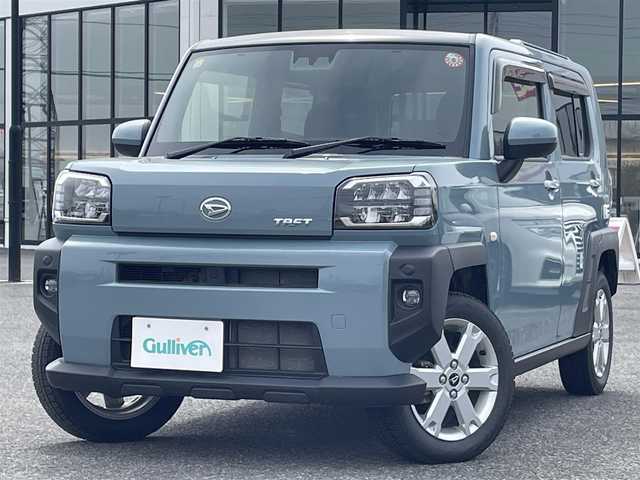 ダイハツ タフト G 道央・札幌 2020(令2)年 5.2万km レイクブルーメタリック ４WD/ガラスルーフ/純正ディスプレイオーディオ/AM/FM/BT/フルセグ/衝突被害軽減ブレーキ/横滑り防止装置/レーンキープアシスト/コーナーセンサー/バックカメラ/アイドリングストップ/前席シートヒーター/革巻きステアリング/ステアリングスイッチ/電動パーキング/ブレーキホールド/プッシュスタート/スマートキー/LEDヘッドライト/オートライト/オートハイビーム/フォグランプ/電動格納ミラー/フロアマット/ドアバイザー/社外AW付夏タイヤ積込/165/65/R15/2020年/山5mm