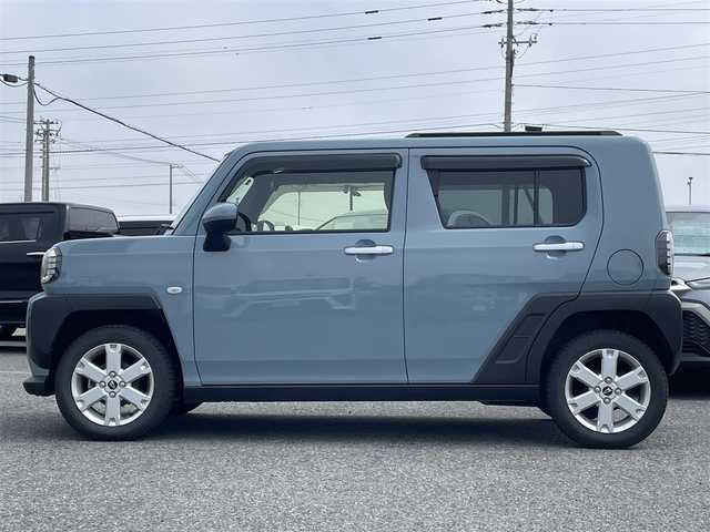 ダイハツ タフト G 道央・札幌 2020(令2)年 5.2万km レイクブルーメタリック ４WD/ガラスルーフ/純正ディスプレイオーディオ/AM/FM/BT/フルセグ/衝突被害軽減ブレーキ/横滑り防止装置/レーンキープアシスト/コーナーセンサー/バックカメラ/アイドリングストップ/前席シートヒーター/革巻きステアリング/ステアリングスイッチ/電動パーキング/ブレーキホールド/プッシュスタート/スマートキー/LEDヘッドライト/オートライト/オートハイビーム/フォグランプ/電動格納ミラー/フロアマット/ドアバイザー/社外AW付夏タイヤ積込/165/65/R15/2020年/山5mm