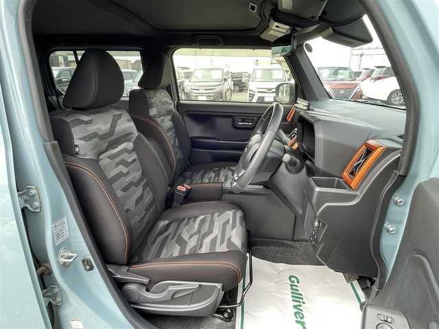 ダイハツ タフト G 道央・札幌 2020(令2)年 5.2万km レイクブルーメタリック ４WD/ガラスルーフ/純正ディスプレイオーディオ/AM/FM/BT/フルセグ/衝突被害軽減ブレーキ/横滑り防止装置/レーンキープアシスト/コーナーセンサー/バックカメラ/アイドリングストップ/前席シートヒーター/革巻きステアリング/ステアリングスイッチ/電動パーキング/ブレーキホールド/プッシュスタート/スマートキー/LEDヘッドライト/オートライト/オートハイビーム/フォグランプ/電動格納ミラー/フロアマット/ドアバイザー/社外AW付夏タイヤ積込/165/65/R15/2020年/山5mm