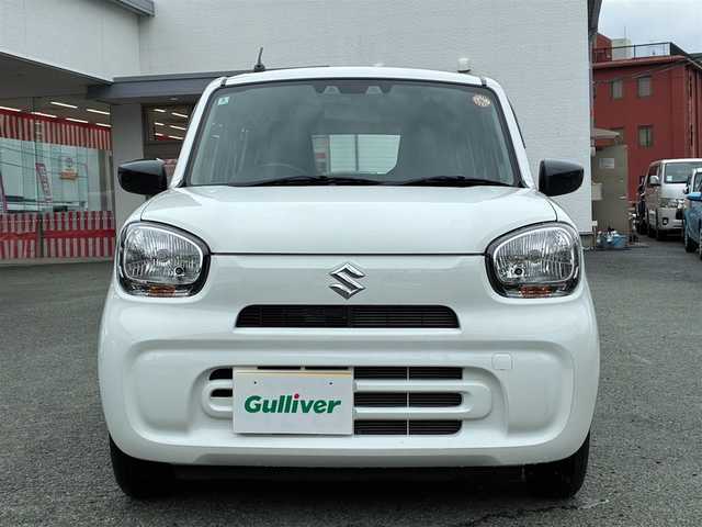 スズキ アルト A 熊本県 2022(令4)年 1.2万km スペリアホワイト ワンオーナー/社外カーオーディオ/【CD/Bluetooth/FM/AM】/衝突被害軽減システム/レーンキープアシスト/コーナーセンサー(後)/オートライト/オートマチックハイビーム/アイドリングストップ/横滑り防止装置/盗難防止装置/純正フロアマット/ダブル＋サイドエアバック/リモコンキー/取扱説明書/保証書