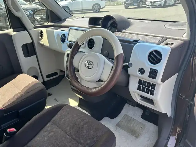 トヨタ スペイド G 福岡県 2013(平25)年 7.2万km 茶 社外メモリナビ/Bluetooth/バックカメラ/ミュージックサーバー/CD/DVD/ワンセグTV/片側パワースライドドア/電動格納ミラー/スマートキー/プッシュスタート/スペアキー×1