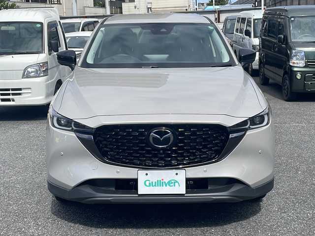 マツダ ＣＸ－５ 20S ブラックトーンED 東京都 2024(令6)年 0.7万km プラチナクォーツメタリック ワンオーナー/純正メモリーナビ/フルセグ/全方位カメラ/追従式クルーズコントロール/レーンキープアシスト/パワーバックドア/ハーフレザーシート/シートヒーター/パワーシート/置くだけ充電/アイドリングストップ/コーナーセンサー/LEDヘッドライト/Cタイプ入力端子/ETC/純正アルミホイール/スマートキー