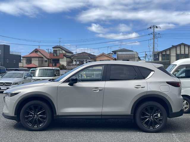 マツダ ＣＸ－５ 20S ブラックトーンED 東京都 2024(令6)年 0.7万km プラチナクォーツメタリック ワンオーナー/純正メモリーナビ/フルセグ/全方位カメラ/追従式クルーズコントロール/レーンキープアシスト/パワーバックドア/ハーフレザーシート/シートヒーター/パワーシート/置くだけ充電/アイドリングストップ/コーナーセンサー/LEDヘッドライト/Cタイプ入力端子/ETC/純正アルミホイール/スマートキー