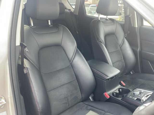 マツダ ＣＸ－５ 20S ブラックトーンED 東京都 2024(令6)年 0.7万km プラチナクォーツメタリック ワンオーナー/純正メモリーナビ/フルセグ/全方位カメラ/追従式クルーズコントロール/レーンキープアシスト/パワーバックドア/ハーフレザーシート/シートヒーター/パワーシート/置くだけ充電/アイドリングストップ/コーナーセンサー/LEDヘッドライト/Cタイプ入力端子/ETC/純正アルミホイール/スマートキー