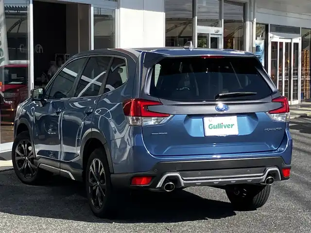 スバル フォレスター スポーツ 山口県 2021(令3)年 3万km ホライゾンブルーP 純正メモリーナビ＆/フルセグTV＆バックカメラ/純正フロアマット/純正LEDヘッドライト/純正フォグランプ(前後)/純正18インチアルミ/スマートキー/エンジンプッシュスタート/オートライト/パドルシフト/ステアリングヒーター/フロントパワーシート/　＆シートヒーター/クルーズコントロール/ビルトインETC2.0