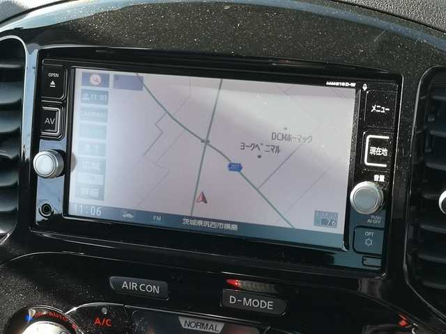 日産 ジューク 16GT パーソナライズ 茨城県 2016(平28)年 6.6万km アズライトブルー 純正ナビ/【iPod・SD・ラジオ・TV・ウォークマン・USB・CD・DVD・Blu-ray・HDMI・VTR・AUX】/ETC/Bカメラ/MTモード付AT/横滑り防止装置/衝突被害軽減システム/オートライト/Fフォグ/キセノンライト/社外フロアマット/純正アルミホイール/スマートキー/プッシュスタート