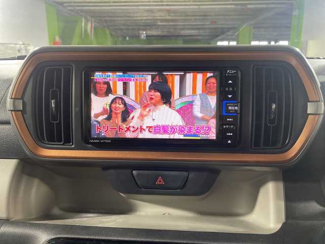 ダイハツ ブーン シルク Gパッケージ SAⅢ 沖縄県 2018(平30)年 4.6万km ダークエメラルドマイカ 禁煙車/純正ナビ/・フルセグTV／CD/・Bluetooth／DVD/全方位カメラ/衝突被害軽減ブレーキ/車線逸脱抑制制御機能/コーナーセンサー/オートマチックハイビーム/アイドリングストップ/前方ドライブレコーダー/LEDヘッドライト/フォグライト/スマートキー/保証書/取扱説明書