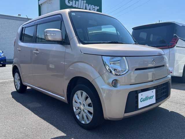 スズキ ＭＲワゴン X 大阪府 2015(平27)年 7.2万km シャンパンピンクPM 純正ディスプレイオーディオ/バックカメラ/ABS/盗難防止装置/アイドリングストップ/純正アルミホイール/社外フロアマット/ベンチシート/ETC/ハロゲンヘッドライト/パワーステアリング/パワーウインドウ/スマートキー×2