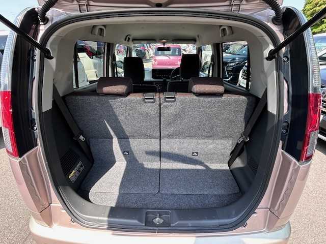 スズキ ＭＲワゴン X 鳥取県 2015(平27)年 7.2万km シャンパンピンクPM 純正ディスプレイオーディオ/バックカメラ/ABS/盗難防止装置/アイドリングストップ/純正アルミホイール/社外フロアマット/ベンチシート/ETC/ハロゲンヘッドライト/パワーステアリング/パワーウインドウ/スマートキー×2
