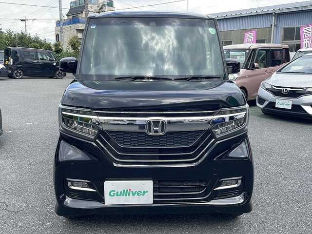 ホンダ Ｎ ＢＯＸ カスタム G EX ターボ ホンダセンシング 埼玉県 2017(平29)年 6万km クリスタルブラックパール Honda SENSING/	ナビ装着用スペシャルパッケージ＋ETC車載器/	助手席スーパースライドシート/	オートリトラミラー/	アレルクリーンプラスシート/	プラズマクラスター技術搭載フルオート・エアコンディショナー/	リア左側パワースライドドア/	リア右側パワースライドドア/	前席用i-サイドエアバッグシステム＋サイドカーテンエアバッグシステム(前席/後席対応)/	ブラック塗装＋切削 15インチアルミホイール/	プライムスムース＆トリコットコンビシート/	パドルシフト/	親水/ヒーテッドドアミラー＋フロントドア撥水ガラス/	運転席＆助手席シートヒーター