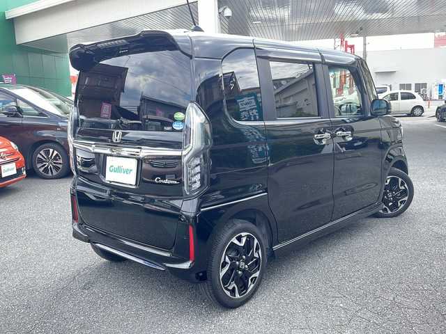 ホンダ Ｎ ＢＯＸ カスタム G EX ターボ ホンダセンシング 埼玉県 2017(平29)年 6万km クリスタルブラックパール Honda SENSING/	ナビ装着用スペシャルパッケージ＋ETC車載器/	助手席スーパースライドシート/	オートリトラミラー/	アレルクリーンプラスシート/	プラズマクラスター技術搭載フルオート・エアコンディショナー/	リア左側パワースライドドア/	リア右側パワースライドドア/	前席用i-サイドエアバッグシステム＋サイドカーテンエアバッグシステム(前席/後席対応)/	ブラック塗装＋切削 15インチアルミホイール/	プライムスムース＆トリコットコンビシート/	パドルシフト/	親水/ヒーテッドドアミラー＋フロントドア撥水ガラス/	運転席＆助手席シートヒーター