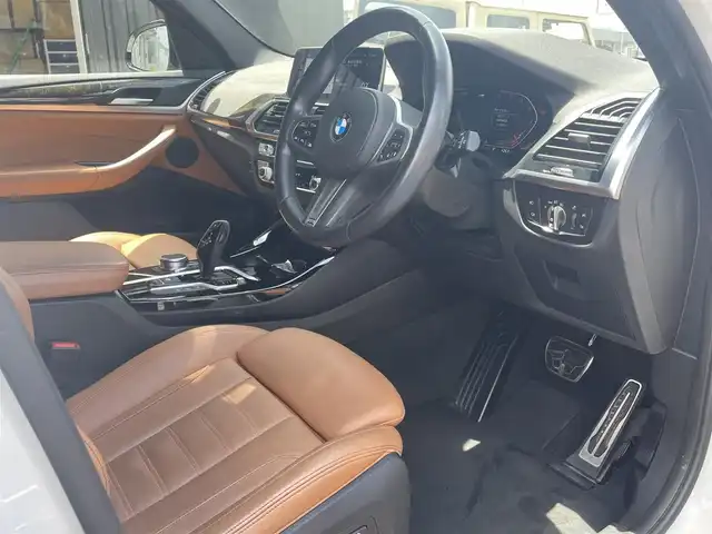ＢＭＷ Ｘ３ xDrive20d Mスポーツ 静岡県 2020(令2)年 4.8万km アルピンホワイトⅢ ワンオーナー /インテリジェントセーフティ /衝突軽減ブレーキACC/車線逸脱警告ステアリングサポート/ブラインドスポットモニター/キャメルレザーシート シートヒーター /前席パワーシート運転席メモリー機能/IDriveHDDナビフルセグTV Bluetooth/全方位カメラ/OP20インチアルミホイール/コンフォートアクセス/アンビエントライト /パワーバックドア /ブラックキドニーグリル/DSRCETC/ドライブレコーダー