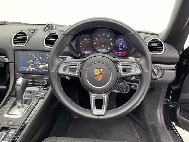 ポルシェ ポルシェ ７１８ボクスター T 千葉県 2021(令3)年 0.9万km 黒 【DN/クレーム】/純正ナビ/電動ウィング/シートヒーター/パドルシフト/ドラレコ/純正２０インチホイール
