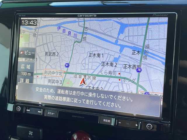 三菱 デリカＤ：５ D－Power package 岐阜県 2019(平31)年 7.8万km ウォームホワイトP/スターリングシルバーM 禁煙車/社外8型ナビ/フリップダウンモニター/バックカメラ/両側パワースライドドア/シートヒーター/パドルシフト/スマートキー/フォグランプ/HIDヘッドライト/オートライト/ルーフキャリア/リアラダー/マッドガード