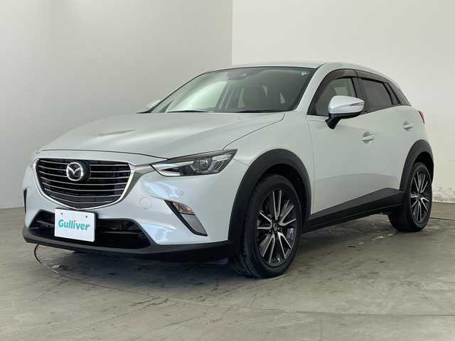マツダ ＣＸ－３ 20S プロアクティブ 兵庫県 2017(平29)年 3万km セラミックM ・衝突軽減ブレーキ・/・レーンキープアシスト/・ブラインドスポットモニター/・ヘッドアップディスプレイ/・純正ナビ＆TV＆BT＆DVD＆USB/・バックカメラ/・ETC/・スマートキー/・プッシュスタート/・スペアキー/・パドルシフト/・純正18インチアルミホイール/・純正フロアマット/・アイドリングストップ/・LEDヘッドライト/・オートライト