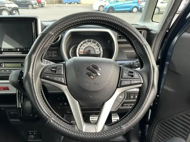 スズキ スペーシア カスタム HYBRID XS 愛媛県 2023(令5)年 1.7万km インディゴブルーメタリック デュアルカメラブレーキサポート/両側パワースライドドア/レーダークルーズコントロール/社外8型メモリナビ/フルセグテレビ/Bluetooth接続/ETC/ドライブレコーダー/アイドリングストップ/バックカメラ/レーンキープアシスト/オートライト/オートマチックハイビーム/純正フロアマット/純正ドアバイザー/純正15インチアルミホイール/横滑り防止装置/スマートキー/プッシュスタート