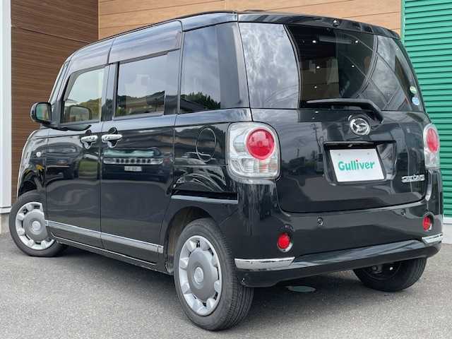 ダイハツ ムーヴ キャンバス X メイクアップ SA Ⅱ 静岡県 2016(平28)年 4.4万km ブラックマイカメタリック アラウンドビューモニター/バックカメラ/プッシュスタート/ETC/フルセグテレビ/Bluetooth/オートライト/純正ナビ/SD/AM/FM/CD/横滑り防止装置/衝突被害軽減システム/ベンチシート