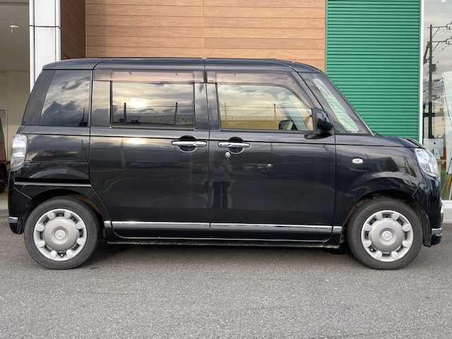 ダイハツ ムーヴ キャンバス X メイクアップ SA Ⅱ 静岡県 2016(平28)年 4.4万km ブラックマイカメタリック アラウンドビューモニター/バックカメラ/プッシュスタート/ETC/フルセグテレビ/Bluetooth/オートライト/純正ナビ/SD/AM/FM/CD/横滑り防止装置/衝突被害軽減システム/ベンチシート