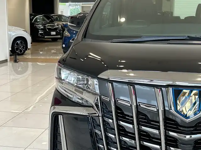 トヨタ アルファードハイブリット S タイプゴールドⅢ 埼玉県 2023(令5)年 2.2万km ブラック セーフティセンス/純正メーカーナビ/ BT/USB/フルセグ/バックカメラ/フリップダウンモニター/両側電動スライドドア/パワーバックドア/サンルーフ/純正17インチアルミホイール/オートブレーキホールド/デジタルインナーミラー/レーダークルーズコントロール/レーンキープアシスト/ハーフレザーシート/ETC/スマートキー/禁煙車