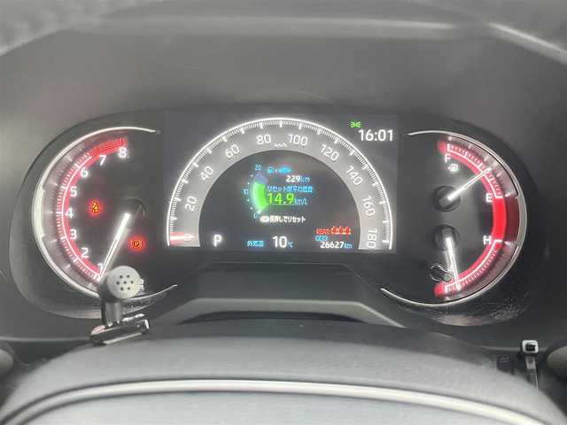 トヨタ ＲＡＶ４ アドベンチャー オフロードPKG 島根県 2021(令3)年 2.7万km アティチュードブラックマイカ 4WD/社外９型ナビ(ALPINE)　/(AM/FM/フルセグTV/ＤＶＤ再生/Ｂｌｕｅｔｏｏｔｈ接続)　/前後ドライブレコーダー　/ＥＴＣ　/バックカメラ　/レーダークルーズコントロール　/前後コーナーセンサー　/レーンアシスト/プリクラッシュセーフティ/レザーシート(黒)　/運転席パワーシート/電動パーキングブレーキ/オートホールド　/オートハイビーム／ライト　/純正ＬＥＤライト/純正18インチアルミホイール/純正フロアマット/スペアキー1本