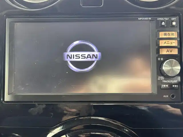 日産 ノート X DIG－S 佐賀県 2014(平26)年 7万km スーパーブラック 純正7型ナビ/ＡＭ/ＦＭ/CD/DVD/Bluetooth/ワンセグTV/バックカメラ/ETC/オートエアコン/盗難防止装置/スマートキー/プッシュスタート/USB入力端子/フロアマット/ハロゲンヘッドライト