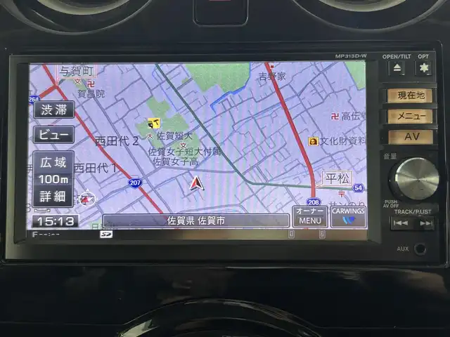 日産 ノート X DIG－S 佐賀県 2014(平26)年 7万km スーパーブラック 純正7型ナビ/ＡＭ/ＦＭ/CD/DVD/Bluetooth/ワンセグTV/バックカメラ/ETC/オートエアコン/盗難防止装置/スマートキー/プッシュスタート/USB入力端子/フロアマット/ハロゲンヘッドライト