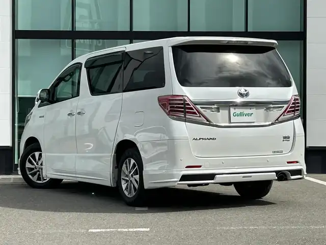 トヨタ アルファードハイブリット SR サイドリフトアップ 和歌山県 2013(平25)年 15.7万km ホワイトパールクリスタルシャイン 福祉車両/サイド脱着電動/社外ナビ/バックカメラ/クルーズコントロール/両側パワースライドドア/アイドリングストップ/ETC/ドライブレコーダー/純正アルミホイール/純正フロアマット/ハロゲンヘッドライト/オートライト