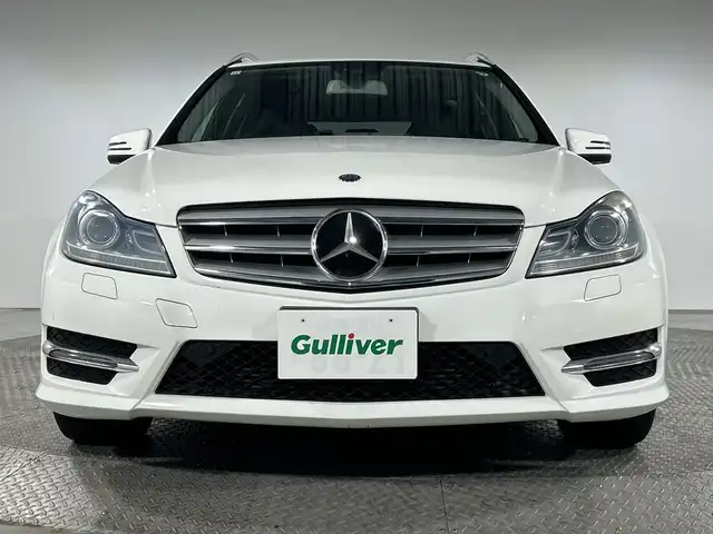 メルセデス・ベンツ Ｃ１８０ ステーションワゴン AVG 神奈川県 2013(平25)年 8万km ポーラホワイト 衝突被害軽減システム/レーダークルーズコントロール/MTモード付AT/純正HDDナビ/（BT/フルセグTV/CD/HDD/USB）/バックカメラ/スマートキー/スペアキー1本/革巻きステアリング/ステアリングスイッチ/ハーフレザー/パワーシート（D/N席）/メモリシート（D/N席）/オートライト/ブラインドスポットモニター/ETC/LEDヘッドランプ/フォグランプ/パワーバックドア/ルーフレール/純正フロアマット/純正17型アルミホイール