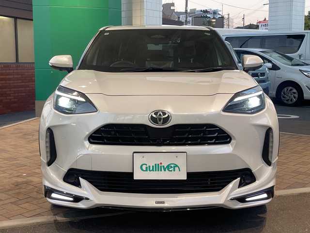 トヨタ ヤリスクロス ハイブリッド Z 福島県 2024(令6)年 1.8万km プラチナホワイトパールマイカ ワンオーナー車/登録時走行距離17/241km/モデリスタエアロ（ADVANCE ROBUST STYLE）/取扱説明書/記録簿/保証書/純正ディスプレイオーディオPlus/（コネクティッドナビ対応、8インチ）/〇フルセグTV（走行視聴不可）/〇Bluetooth/〇Applecarplay/〇ＨＤＭＩ接続端子/〇ＴｉｐｅＣ接続端子/ステアリングヒーター/パワーシート（Ｄ席）/シートヒーター（Ｄ＋Ｎ席）/純正ETC2.0/全方位カメラ/クルーズコントロール（追従機能付き）/ＢＳＭ/ＰＤＡ/ＲＣＴＡ/ＰＡＳＢ/安心降車アシスト/ＲＳＡ/クリアランスソナー（前後）/社外ナビ（前後）/スマートキー/スペアキー（1本）/寒冷地仕様/センターコンソール/AAC