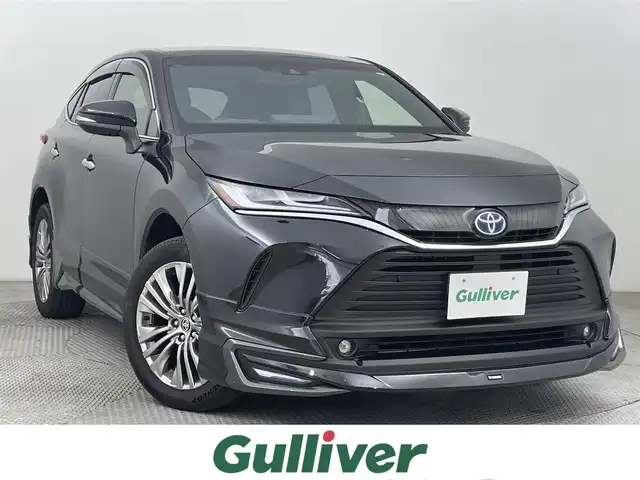 トヨタ ハリアー ハイブリッド Z レザーパッケージ 道央・札幌 2020(令2)年 5.2万km プレシャスブラックパール ・４WD/・モデリスタエアロ/・JBLプレミアムサウンド/・純正ディスプレイオーディオ/　BT/USB/Miracast/フルセグ/・バックカメラ/・デジタルインナーミラー/・ビルトインETC/・純正ドライブレコーダー/・トヨタセーフティセンス/・プリクラッシュセーフティ/・レーダークルーズコントロール/・レーンキープアシスト/・オートハイビーム/・クリアランスソナー/・BSM/・HUD/・RSA/・RCTA/・レザーシート/・前席パワーシート/・エア/シートヒーター/・ステアリングヒーター/・ステアリングスイッチ/・プッシュスタート/・スマートキー/・純正フロアマット/・ドアバイザー/・純正19インチAW