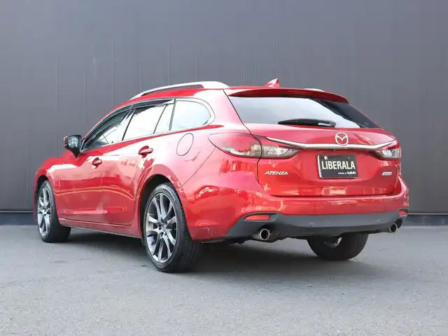 マツダ アテンザ ワゴン XD Lパッケージ 静岡県 2016(平28)年 7.2万km ソウルレッドプレミアムメタリック 純正ナビ/フルセグTV/ACC/BSM/LKA/パドルシフト/白革シート/BOSEサウンド/シートヒーター前席/前後ドラレコ