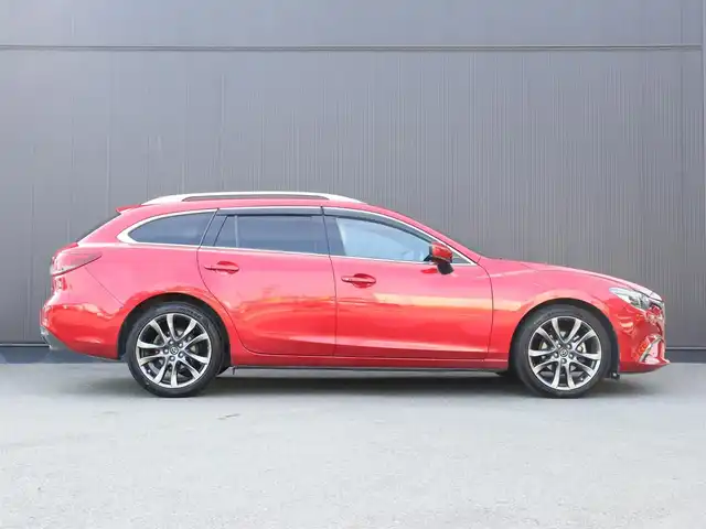 マツダ アテンザ ワゴン XD Lパッケージ 静岡県 2016(平28)年 7.2万km ソウルレッドプレミアムメタリック 純正ナビ/フルセグTV/ACC/BSM/LKA/パドルシフト/白革シート/BOSEサウンド/シートヒーター前席/前後ドラレコ