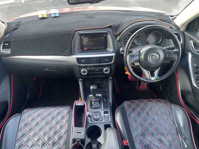 マツダ ＣＸ－５ XD プロアクティブ 三重県 2016(平28)年 17.5万km ソウルレッドプレミアムメタリック 登録時174798km/ワンオーナー/純正ナビ/・フルセグ・Ｂｌｕｅｔｏｏｔｈ・CD/DVD・USB・AUX/・AM/FM・SD/レーダークルーズコントロール/レーンキープアシスト/ＴＣＳ/バックカメラ/ＡＫＲＡＰＯＶＩＣマフラー/シートカバー/ＬＥＤヘッドライト/フォグランプ/ビルドインＥＴＣ