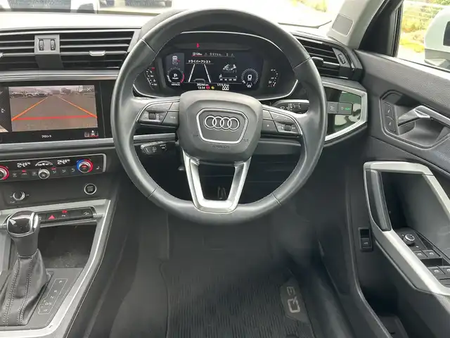 アウディ Ｑ３ 35TFSI アドバンスド 福岡県 2023(令5)年 3.9万km パール 純正ナビ/前席パワーシート/前席シートヒーター/電動リアゲート/ETC2.0/オートブレーキホールド/クルーズコントロール/コーナーセンサー/接近警告/サイドアシスト/Audiプレセンス